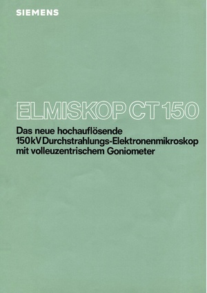 Siemens - E631-1016 - Elmiskop CT150 - Brochure.pdf