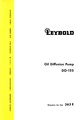 Leybold - 363 E - Oil Diffusion Pump - DO-125 - Manual.pdf