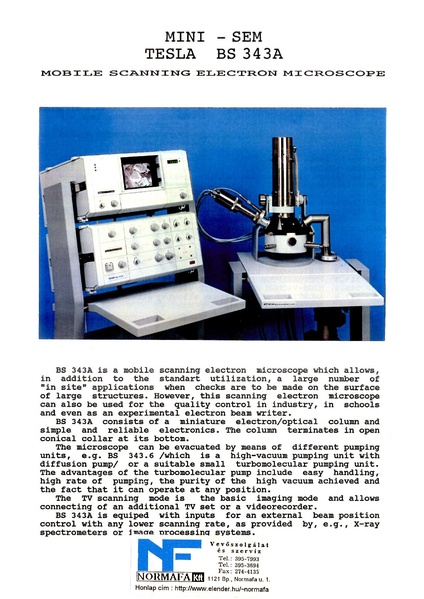 File:N25D01052 - Tesla - BS 343A Mobile Scanning Electron Microscope - comp.pdf