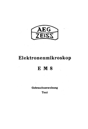 Zeiss - G 34-503-d - Elektronenmikroskop EM8 - Gebrauchsanweisung Text.pdf