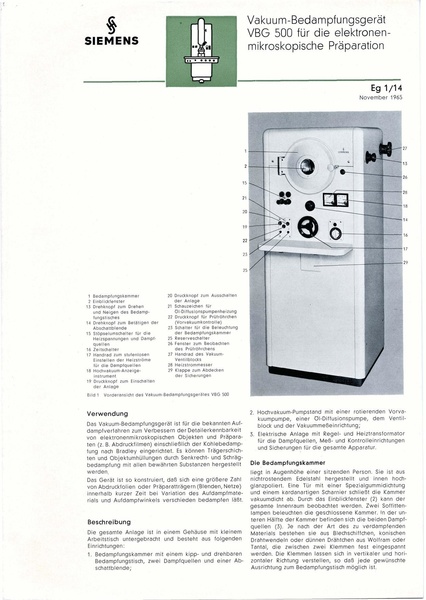 File:Siemens - Vakuum-Bedampfungsgerät VBG 500 für die Elektronenmikroskopische Präparation - comp.pdf